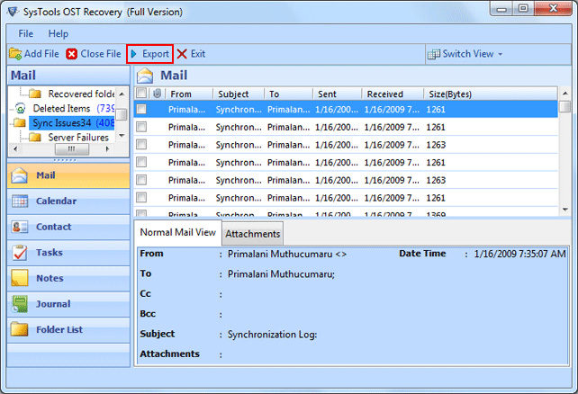 Convert OST to Outlook 2010 64 Bit 3.7